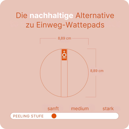 Dual-Textur Pad – sanft reinigen und mild peelen